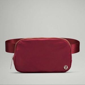 Lulu Lemon Everywhere Belt Bag Mulled Wine